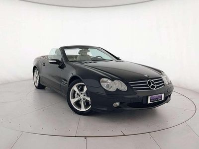 Usata Mercedes SL600 500 CV (367 kW) 2003 Nero Cabrio