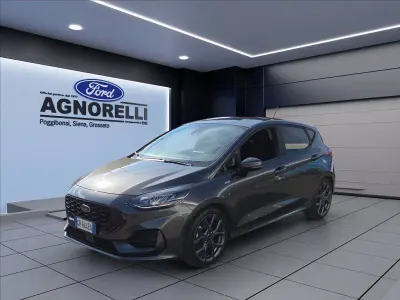 Usata Ford Fiesta ST-Line 125 CV (91 kW) 2023 Magnetic grey (metallizzato) Utilitaria