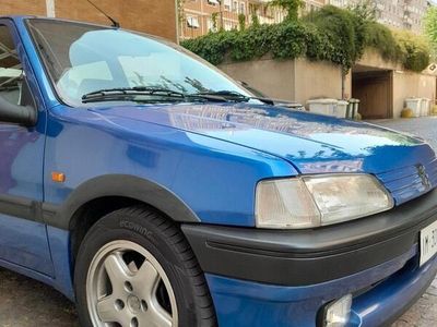Usata Peugeot 106 98 CV (72 kW) 1993 Blu Utilitaria