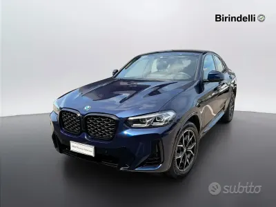 Usata BMW X4 M Sport 190 CV (139 kW) 2023 Bluazzurro SUV
