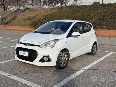 Usata Hyundai i10 Classic 67 CV (49 kW) 2014 Bianco Utilitaria