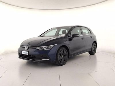 Usata VW Golf VII Style 204 CV (150 kW) 2021 Atlantic blue metallizzato Utilitaria