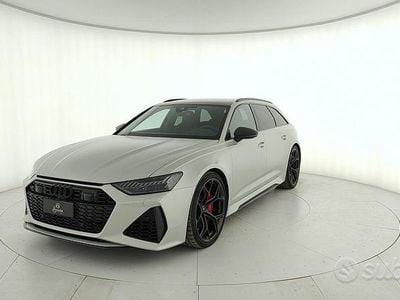 Usata Audi RS6 Performance 630 CV (463 kW) 2023 Grigio Station wagon