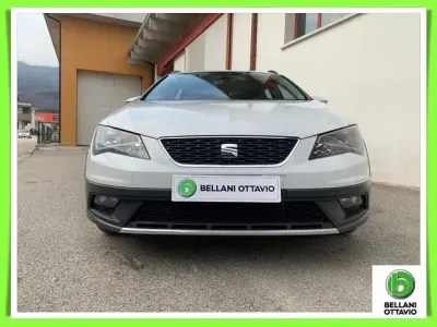 Usata Seat Leon X-Perience 4Drive 110 CV (80 kW) 2015 Bianco Station wagon