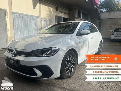 Usata VW Polo Life 95 CV (69 kW) 2023 Bianco Utilitaria