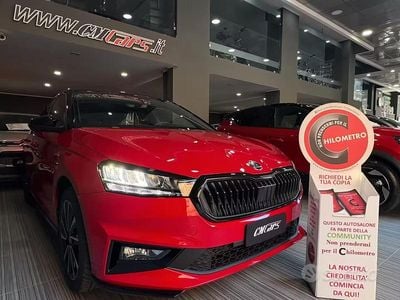 Nuova Skoda Fabia Monte Carlo 116 CV (85 kW) 2025 Rosso Utilitaria