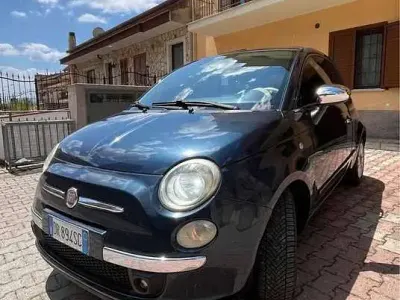 Usata Fiat 500 Pop 75 CV (55 kW) 2008 Blu/azzurro Utilitaria