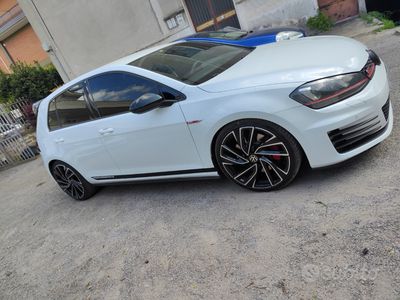 Usata VW Golf VII GTI 230 CV (169 kW) 2014 Bianco Berlina