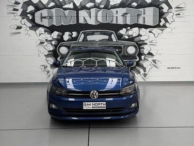 Usata VW Polo Highline 95 CV (69 kW) 2018 Blu/azzurro Utilitaria