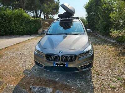 Grigio Usata 2016 BMW 220 Gran Tourer Luxury Line Monovolume | 15.500 €