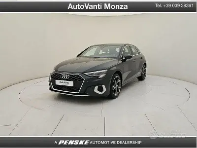 Usata Audi A3 Advanced 110 CV (80 kW) 2022 Grigio Berlina