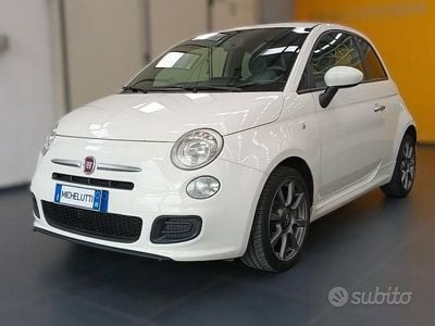 Usata Fiat 500 S 69 CV (50 kW) 2015 Bianco Berlina
