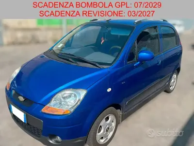 Usata Chevrolet Matiz SX 67 CV (49 kW) 2009 Bluazzurro Utilitaria