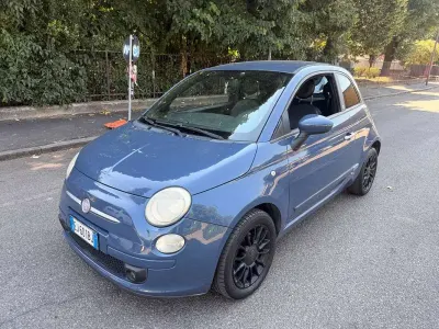 Usata Fiat 500 86 CV (63 kW) 2011 Blu/azzurro Utilitaria