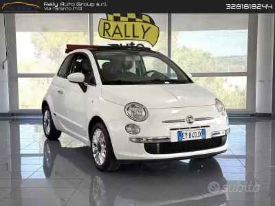 Usata Fiat 500 Lounge 69 CV (50 kW) 2015 Bianco Cabrio