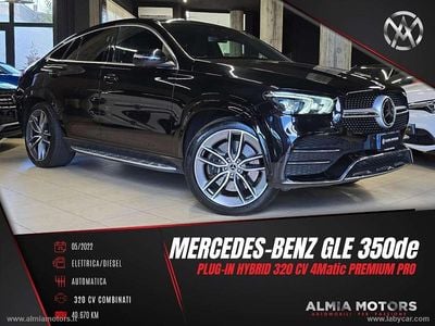 Usata Mercedes GLE350 de Premium 320 CV (235 kW) 2022 Nero SUV