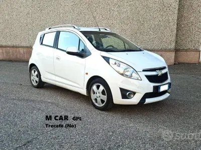 Usata Chevrolet Spark LT 79 CV (58 kW) 2011 Bianco Utilitaria