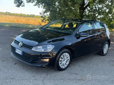 Usata VW Golf VII Trendline 90 CV (66 kW) 2016 Nero Berlina