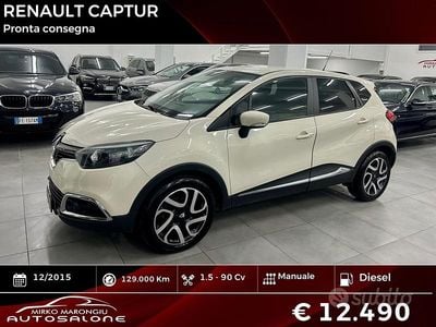 Usata Renault Captur 90 CV (66 kW) 2015 Beige SUV