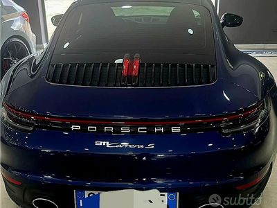 Usata Porsche 992 450 CV (330 kW) 2019 Blu Coupé