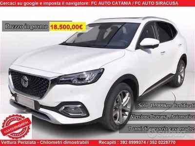Usata MG HS Luxury 162 CV (119 kW) 2023 Bianco SUV