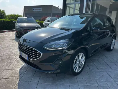 Usado Ford Fiesta Titanium 125 HP (91 kW) 2022 Preto Citadino