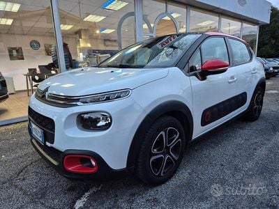 Usata Citroën C3 PureTech 82 CV (60 kW) 2018 Bianco Utilitaria