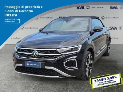 Usata VW T-Roc Style 150 CV (110 kW) 2023 Deep black SUV