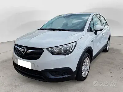 Usata Opel Crossland X 81 CV (59 kW) 2018 Bianco SUV