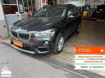 Usata BMW X1 150 CV (110 kW) 2019 Nero SUV