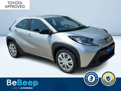 Usata Toyota Aygo X Active 72 CV (52 kW) 2024 Argento metallizzato SUV