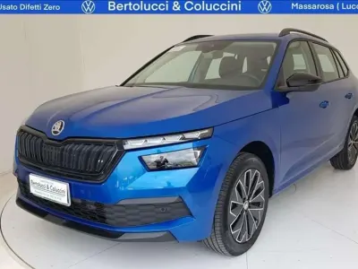 Brugt Skoda Kamiq 110 HK (80 kW) 2023 Blå SUV