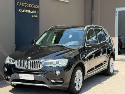 Usata BMW X3 xLine 190 CV (139 kW) 2015 Nero SUV