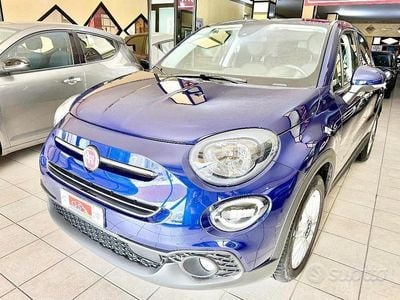 Usata Fiat 500X Connect 130 CV (95 kW) 2022 Blu SUV