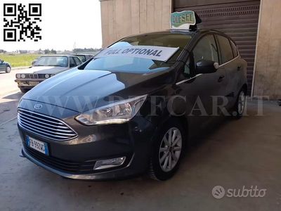Usata Ford C-MAX Titanium 120 CV (88 kW) 2015 Grigio Monovolume