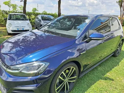 Usata VW Golf VII GTD 184 CV (135 kW) 2018 Blu perlato Berlina