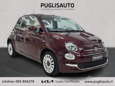 Usata Fiat 500 Lounge 85 CV (62 kW) 2017 Rosso Berlina