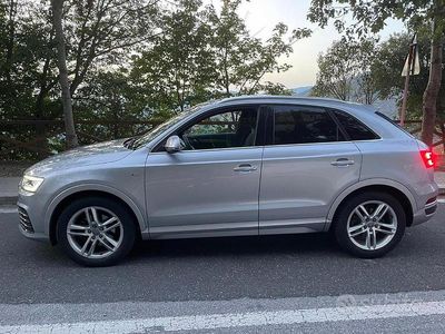 Begagnad Audi Q3 S-Line 140 HK (102 kW) 2016 Grå SUV