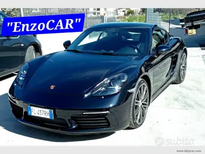 Usata Porsche 718 Cayman 300 CV (220 kW) 2017 Nero Coupé