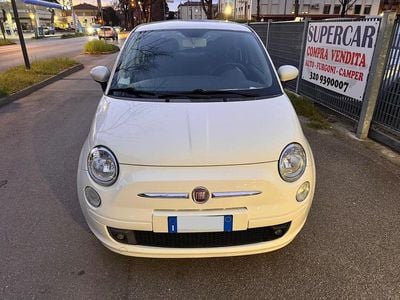 Usata Fiat 500 Lounge 69 CV (50 kW) 2009 Bianco Cabrio