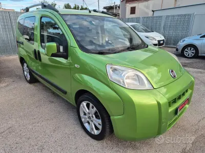 Käytetty Fiat Qubo Dynamic 69 HP (50 kW) 2010 Vihreä Tila-auto