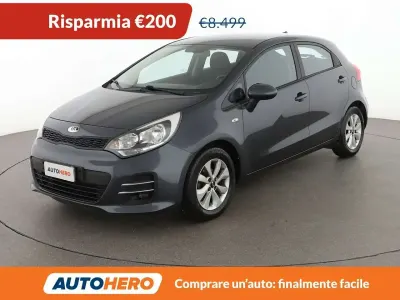 Usata Kia Rio Active 75 CV (55 kW) 2016 Grigio Utilitaria