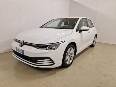 Usata VW Golf VIII Life 131 CV (96 kW) 2021 Bianco
