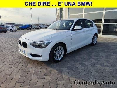 Usata BMW 116 Efficient Dynamics 2014 Bianco Utilitaria