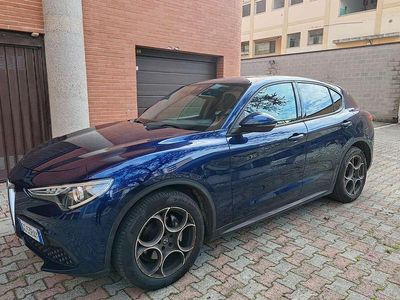 Usata Alfa Romeo Stelvio Business 160 CV (117 kW) 2020 Blu/azzurro SUV