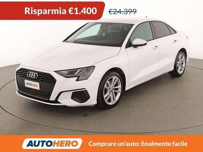 Usata Audi A3 150 CV (110 kW) 2021 Bianco Berlina