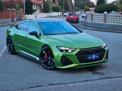 Usata Audi RS7 Sportback 599 CV (440 kW) 2022 Verde Utilitaria