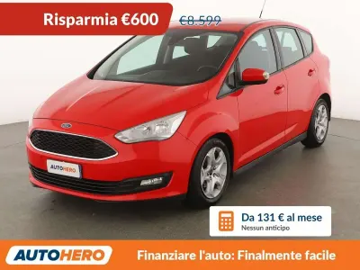 Käytetty Ford C-MAX 101 HP (74 kW) 2016 Punainen Tila-auto