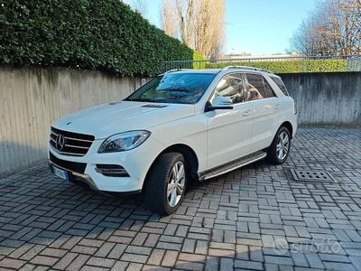 Usata Mercedes ML250 204 CV (150 kW) 2013 Bianco SUV