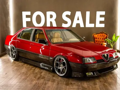 Usata Alfa Romeo 164 201 CV (147 kW) 1992 Rosso competizione Berlina